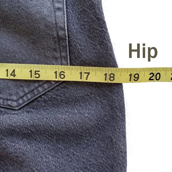 PacSun Y2K Eco Two-Tone Black High Rise Straight Leg Jeans 25 - Picture 16 of 16